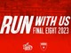 Giocatori e tifosi insieme di corsa verso le Final Eight: ecco l'iniziativa Run With Us