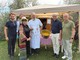 Un risotto alla milanese e una domenica speciale sono andati in scena al Parco degli Ulivi di Bosto a Varese, un angolo di città che è un piccolo paradiso: in foto il sindaco Davide Galimberti presente all'appuntamento dell'Associazione Olivicoltori Varesini - Olio di Lago di Sant’Imerio