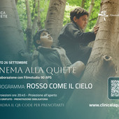 "Rosso come il cielo" nel parco de "La Quiete" "Rosso come il cielo" nel parco de "La Quiete"