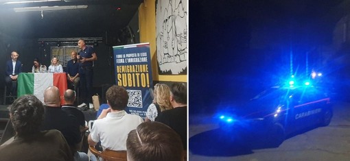 Remigrazione, a Busto Arsizio si applaude ironicamente la sinistra. Protesta degli antifascisti