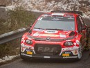 Il Campione Italiano Rally in carica, Andrea Crugnola, con Andrea Sassi sulla Citroen C3 R5. Questa e le foto in gallery delle auto durante Shake Down e Prove Speciali sono di Giulia Bonina (Fotografia Galbiati)