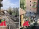Roma, crolla palazzina: uomo estratto vivo da macerie