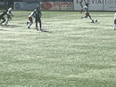 Il rigore dell'1-1 di Barzotti