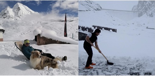 Le foto postate dal rifugio Maria Luisa Le foto postate dal rifugio Maria Luisa