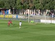 Il rigore del 2-0 di Colombo