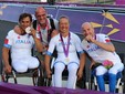 L’argento del Team Relay dell’Italia a Londra 2012 con Bof tra Alex Zanardi, Francesca Fenocchio e Vittoria Podestà L’argento del Team Relay dell’Italia a Londra 2012 con Bof tra Alex Zanardi, Francesca Fenocchio e Vittoria Podestà