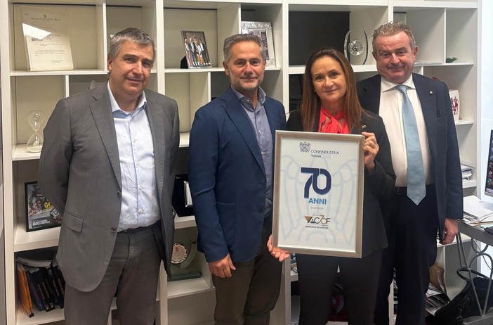 Da sinistra: Sergio Scaltritti, Paolo Praderio, Cinzia Ghisellini e Mauro Ghisellini