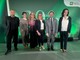 Il consigliere regionale varesino Monti con alcuni dei premiati illustri della nostra provincia (la Rosa Camina alla memoria di Carlo Lucchina è stata ritirata dai figli Franca e Marco)