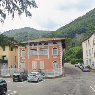 L'inizio di via Riazzo, ad Arcisate