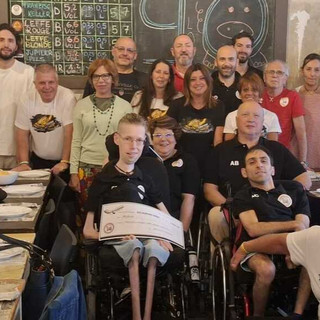 I "mastini" degli Skorpions e i Mastini del ghiaccio, una grande famiglia ieri sera al Birbante