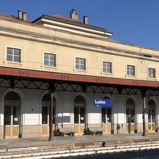 La stazione di Luino (foto d'archivio)