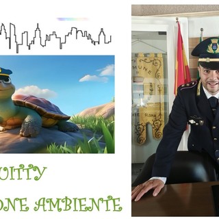 Squitty e il comandante Paolo Finamore