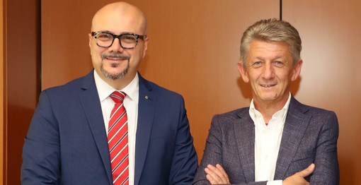 Il direttore generale della Bcc di Busto Garolfo e Buguggiate Roberto Solbiati e il presidente Roberto Scazzosi Il direttore generale della Bcc di Busto Garolfo e Buguggiate Roberto Solbiati e il presidente Roberto Scazzosi