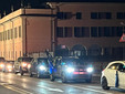 I caroselli nerazzurri in via Sacco davanti al Comune di Varese