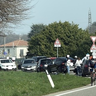 Incidente sulla Sp19 a Gorla Minore, soccorsa anche una bambina