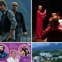 Dall'alto a sinistra i tre fratelli Settegrani Flavio (batterista), Fabrizio (voce) e Mauro (chitarra), l'Orchestra Sinfonica Jinghui Guangxuan, il tempio Xizu in Madagascar e la locandina dell'evento a cui sarà presente anche Andrea Pirlo