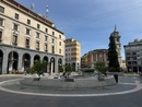 La fontana spenta di piazza Monte Grappa