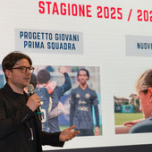 Max Di Caro, direttore generale della Varesina, alla Elmec (Foto Scaringi)