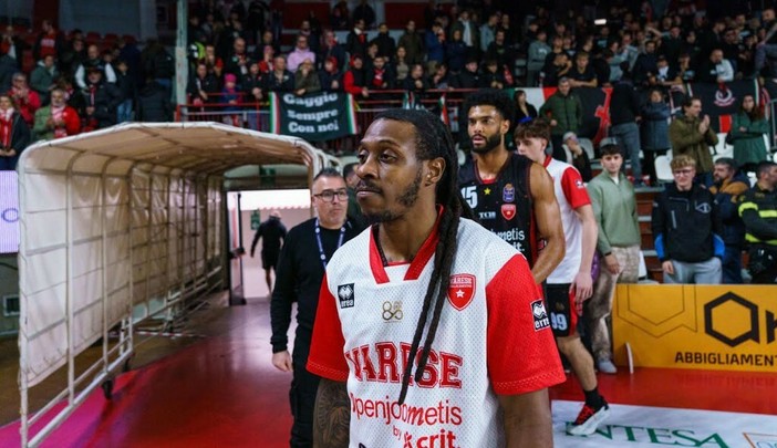 Terminata l'avventura di Stefan Moody con la Openjobmetis Varese (foto Fabio Averna)