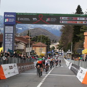 Lo sprint vincente di Matilde Rossignoli - foto Ghilardi