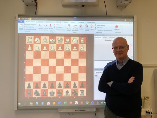 Fabio Bellini, professore e campione di scacchi