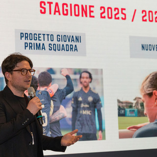 Max Di Caro, direttore generale della Varesina, alla Elmec (Foto Scaringi)