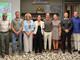 La presentazione del Green Pistons con le autorità e gli amministratori intervenuti La presentazione del Green Pistons con le autorità e gli amministratori intervenuti