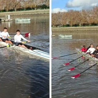 I due equipaggi dello Stein di Gavirate in gara a Londra