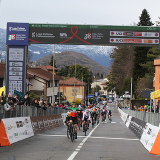 Lo sprint vincente di Matilde Rossignoli - foto Ghilardi