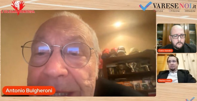 Il presidente Toto Bulgheroni, ospite a L'Ultima Contesa