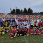 I piccoli presenti ieri al Chinetti per il Memorial Aldo Bet