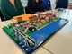 La riproduzione della città di Sesto Calende con mattoncini Lego La riproduzione della città di Sesto Calende con mattoncini Lego