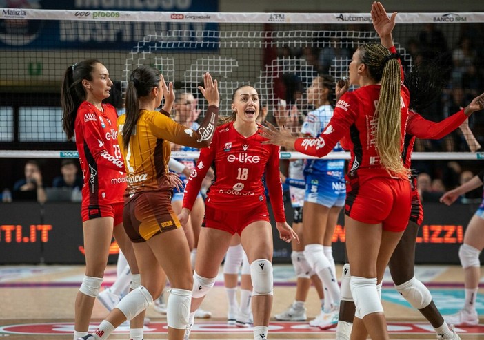 Una buona Uyba cede 3-1 a Novara contro la Igor Volley