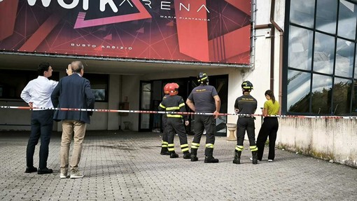 E-work Arena, l'ordinanza del Comune di Busto: stop a ogni accesso E-work Arena, l'ordinanza del Comune di Busto: stop a ogni accesso