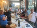 Una tavolata di veri cuori biancorossi al Cuor di Sasso di viale Borri