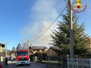 Incendio a Brebbia: interessato il garage di un'abitazione. Nessun ferito