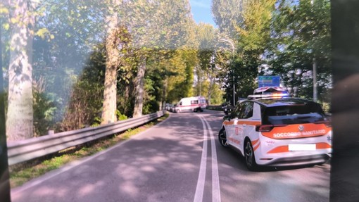 Scontro in viale Toscana, ferito un motociclista Scontro in viale Toscana, ferito un motociclista