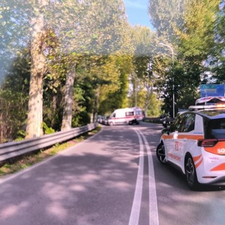 Scontro in viale Toscana, ferito un motociclista Scontro in viale Toscana, ferito un motociclista