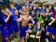 Festa grande nello spogliatoio della Varesina dopo il 3-1 sul campo della capolista