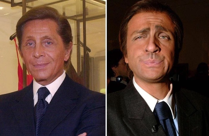 Valentino, l'omaggio dell'imitatore Dario Ballantini: «Gli devo tutto»