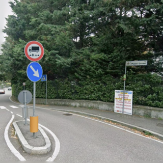 Via Mulini Grassi a Sant'Ambrogio (foto da Google Street View)