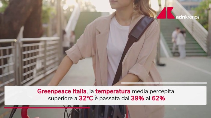 Sempre più giorni con caldo estremo, l'allarme di Greenpeace