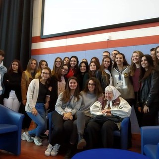 Una delle intense immagini condivise dall'Ite Tosi Una delle intense immagini condivise dall'Ite Tosi