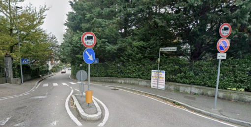 Via Mulini Grassi a Sant'Ambrogio (foto da Google Street View)