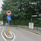 Via Mulini Grassi a Sant'Ambrogio (foto da Google Street View)