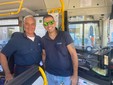 Ercole Giannuzzi (a sinistra) insieme a Luca Colombo Ercole Giannuzzi (a sinistra) insieme a Luca Colombo