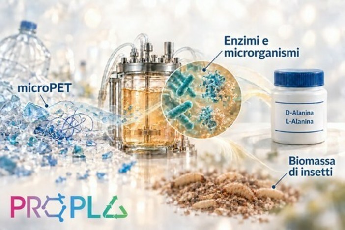 Trasformare le microplastiche in nuove risorse: il progetto ProPla si conclude lanciando la sfida di una nuova economia circolare Trasformare le microplastiche in nuove risorse: il progetto ProPla si conclude lanciando la sfida di una nuova economia circolare