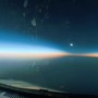 Eclissi totale di sole, lo spettacolo visto a bordo di un volo di linea
