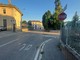 Qui e sotto le foto allegate alla nota stampa dell'incrocio tra via Pergine e via Rovereto Qui e sotto le foto allegate alla nota stampa dell'incrocio tra via Pergine e via Rovereto