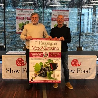 Claudio Moroni di Slow Food Varese e il consigliere comunale Maurizio Tortosa